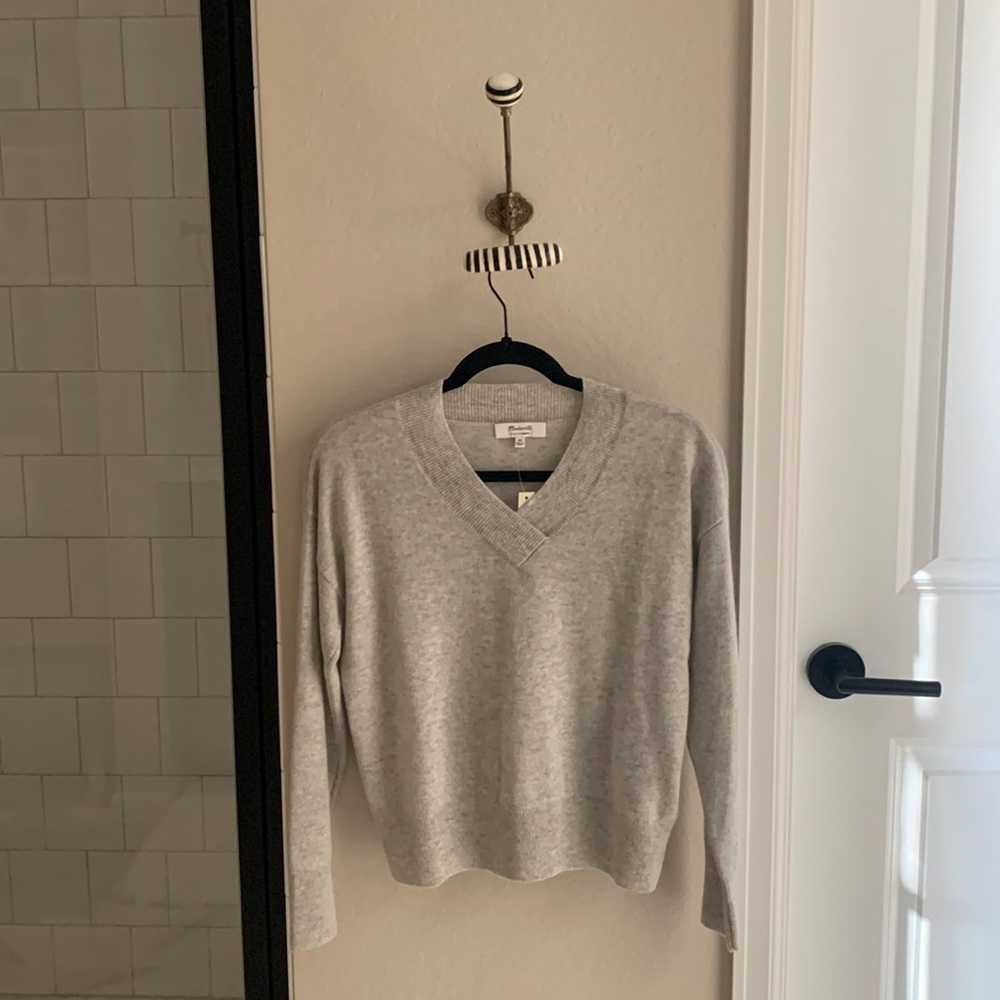 NWT MADEWELL Cashmere Sweater